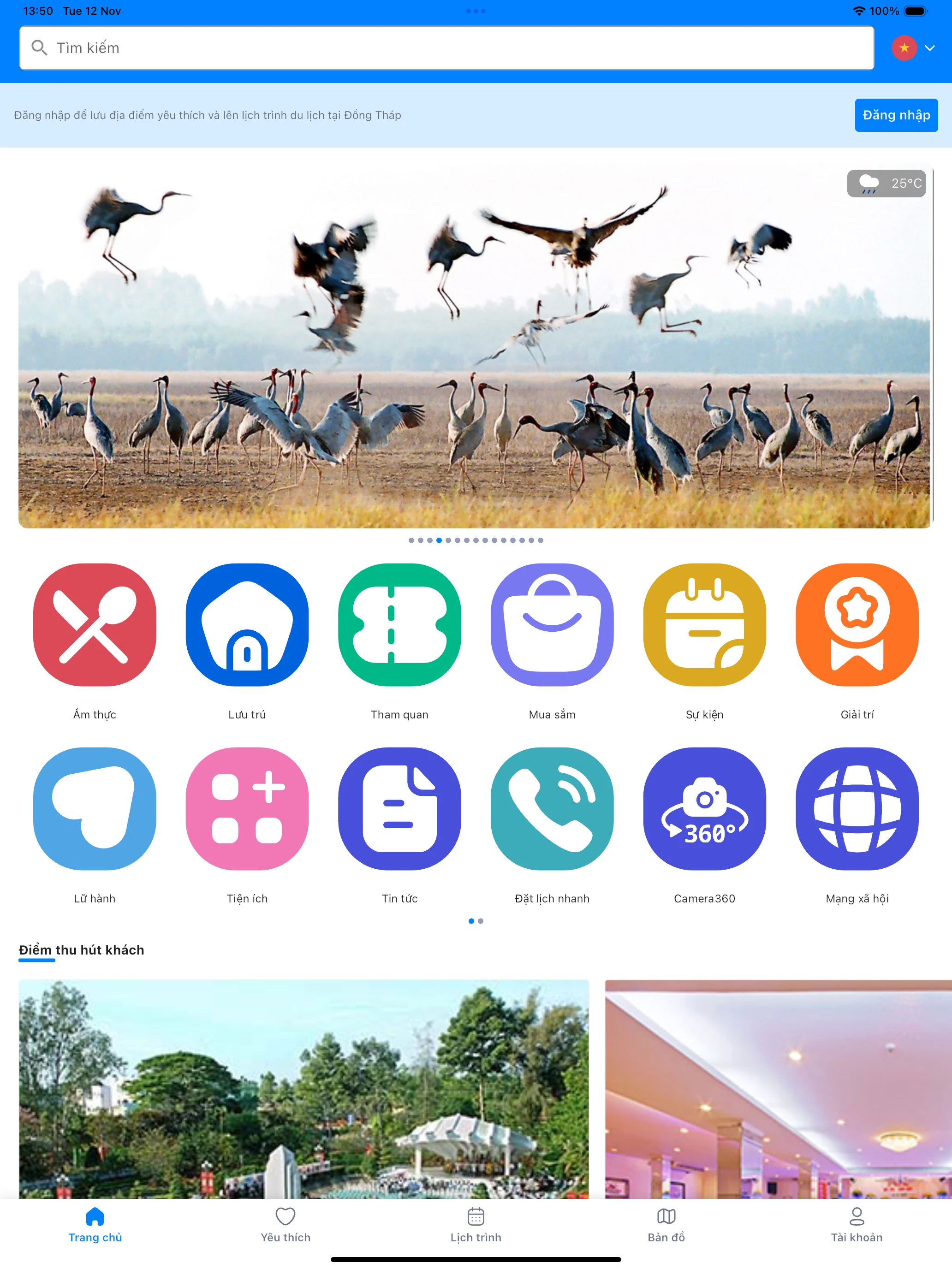 Du lịch Đồng Tháp screenshot