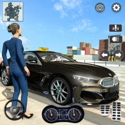 taksi şoför simülatörü 3d oyun simgesi