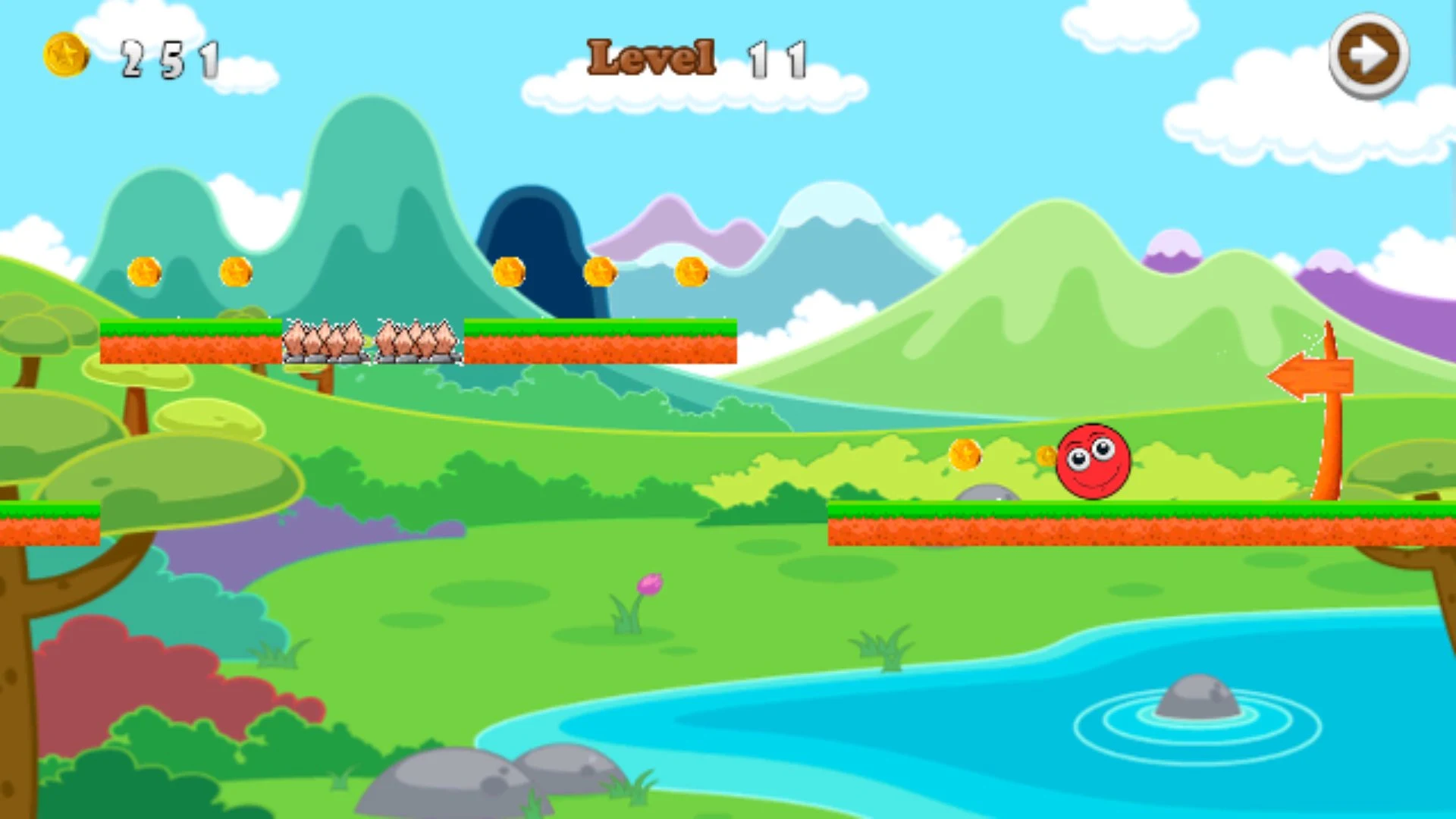 Red Ball 6 World screenshot