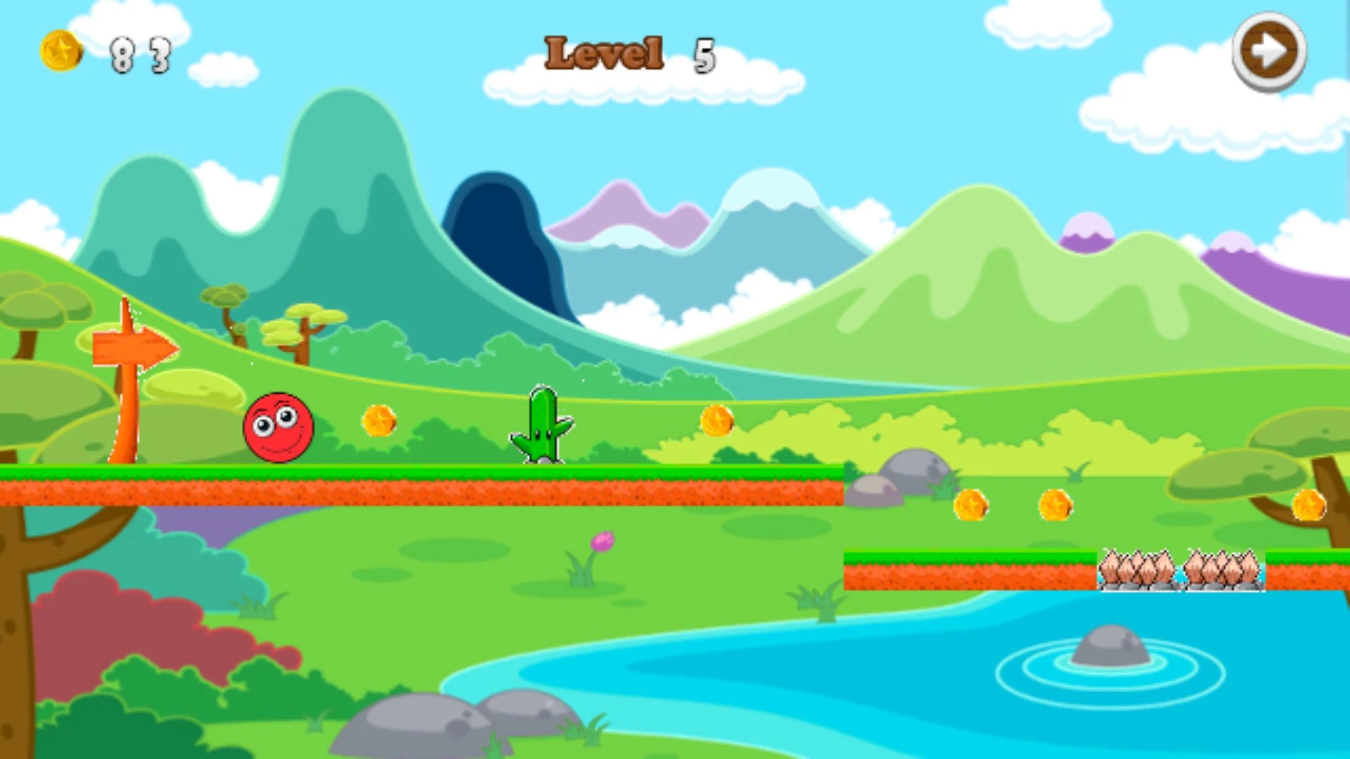 Red Ball 6 World screenshot