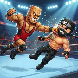 WrestleRot: Ring Fighting Game simgesi