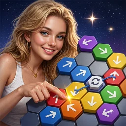 Ícone de Honey Hex : Logic Flip
