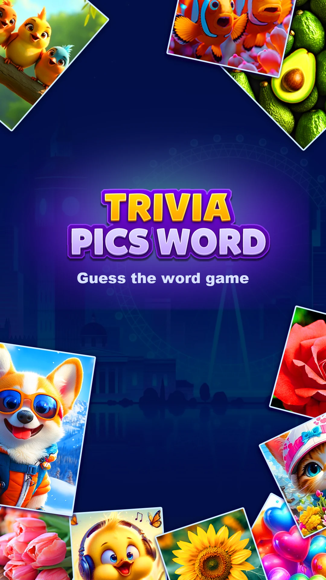 Trivia pics word game screenshot