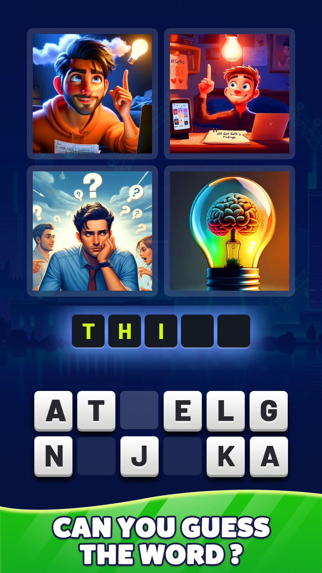 Trivia pics word game screenshot