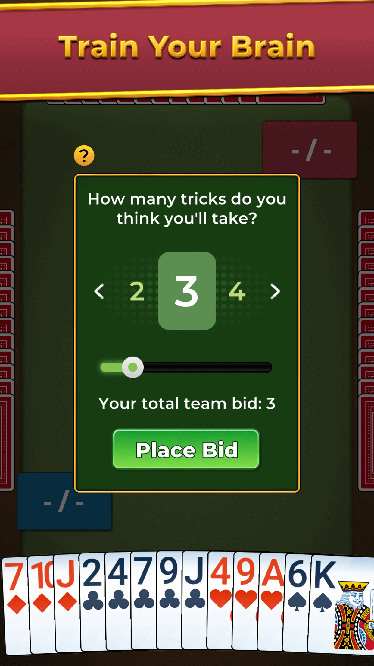 Spades For Seniors: Card Game screenshot