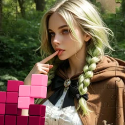 أيقونة Jigsaw: Pink Lady
