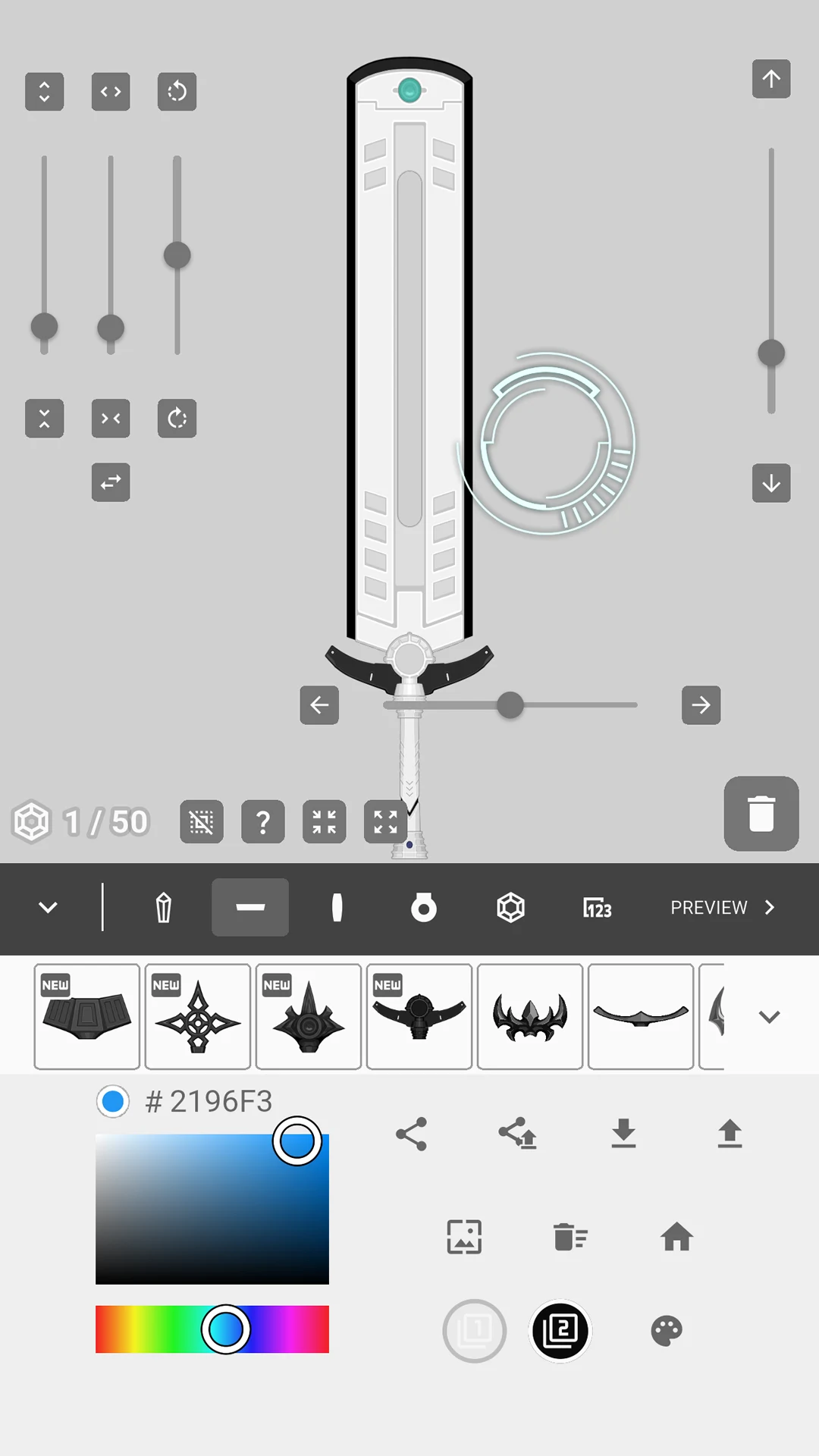 sword Maker: weapon avatar screenshot
