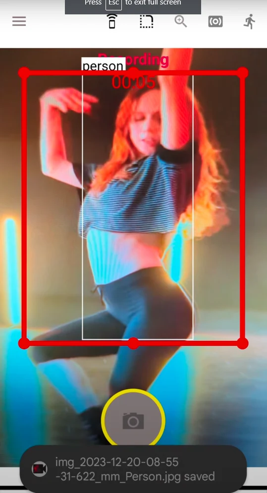 Motion Detector A.I. screenshot