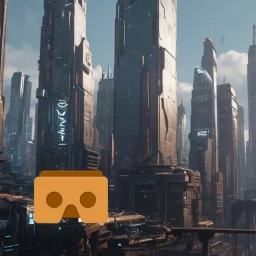 Biểu tượng VR Cyberpunk City
