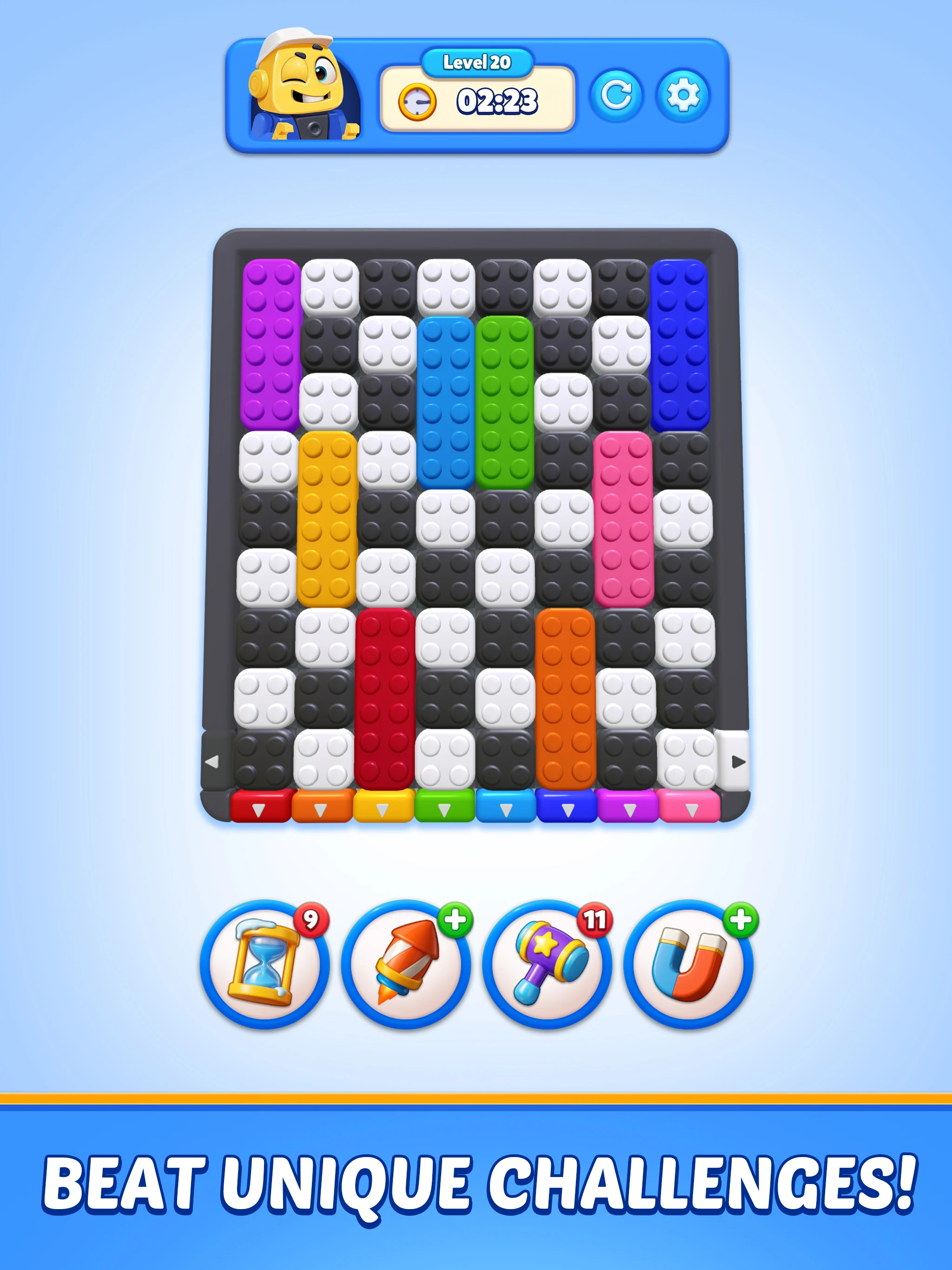 Color Block: Jam Puzzle 3D screenshot