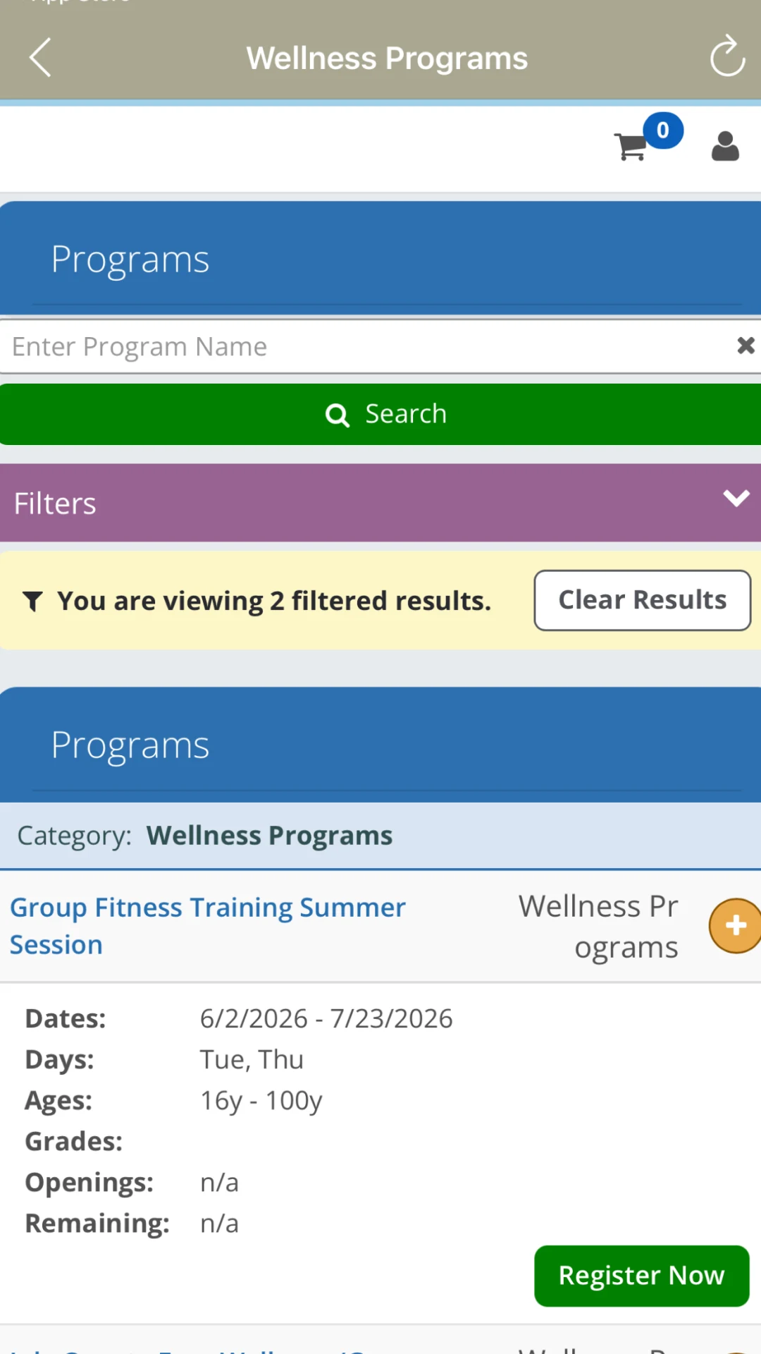Edgefield County Recreation screenshot