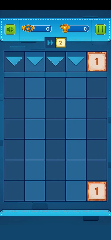 Drop N Merge Game screenshot