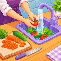 Kitchen Set Cooking Bake Time