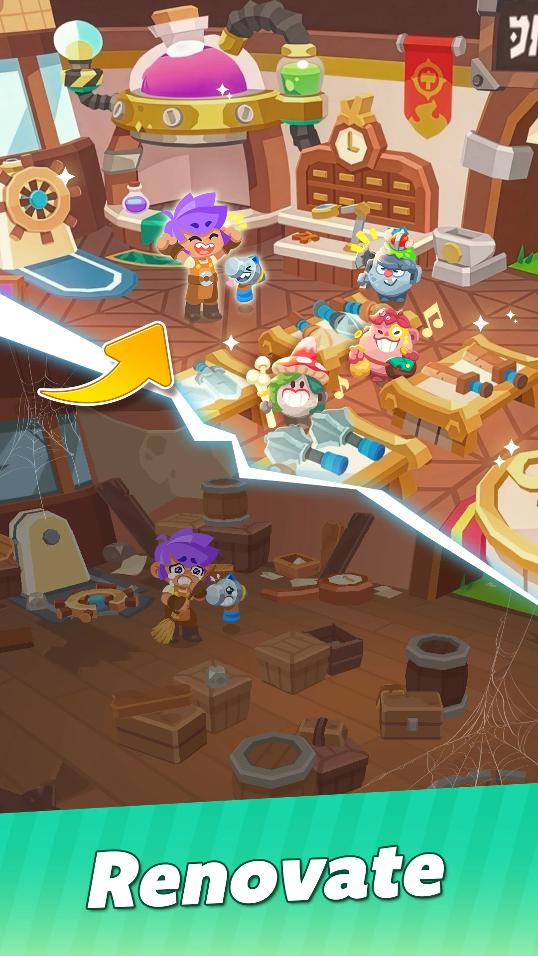 Weaponia : Merge & Fight screenshot