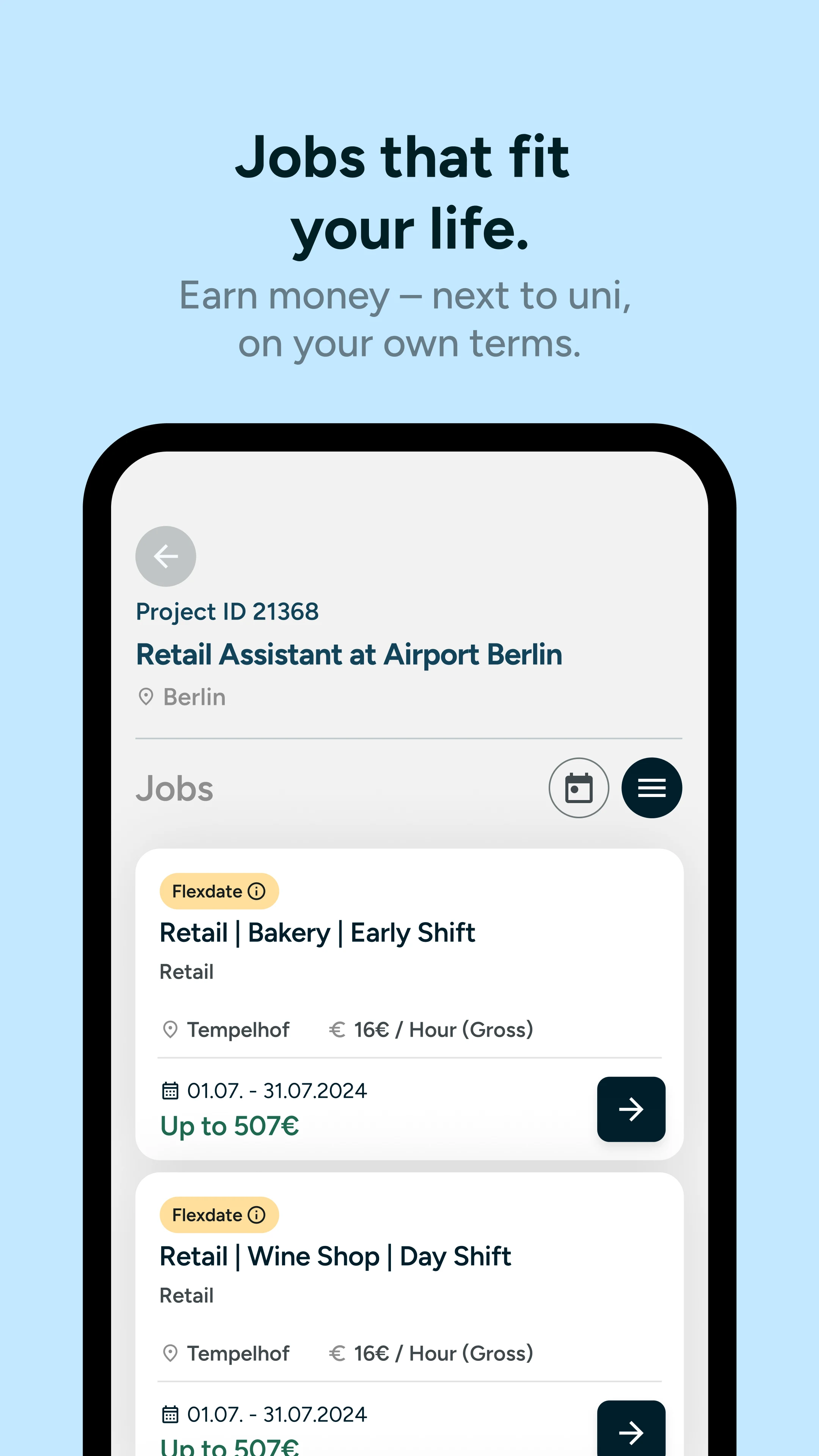 ucm.jobs screenshot