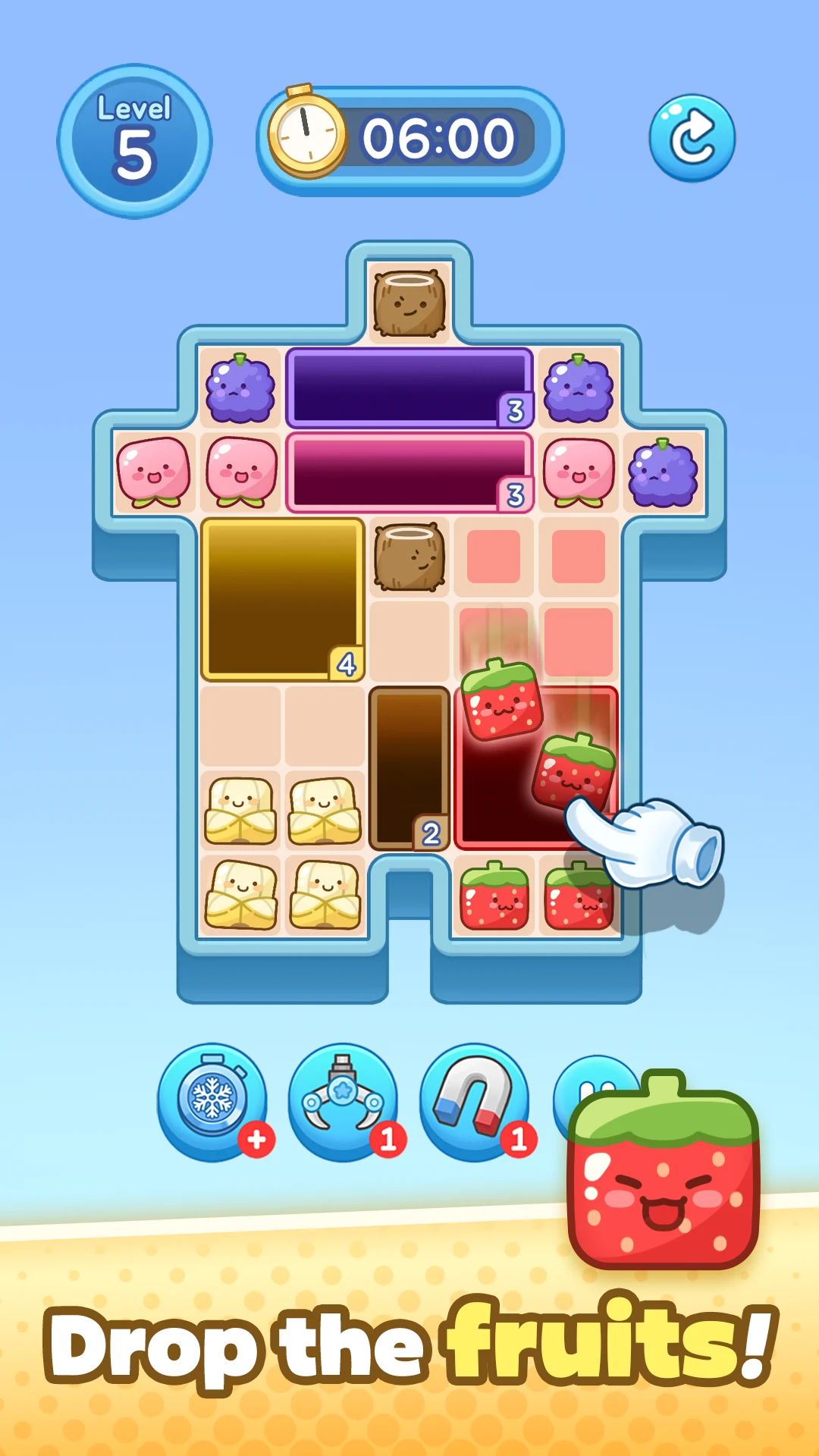 Fruit Drop : Color Puzzle screenshot
