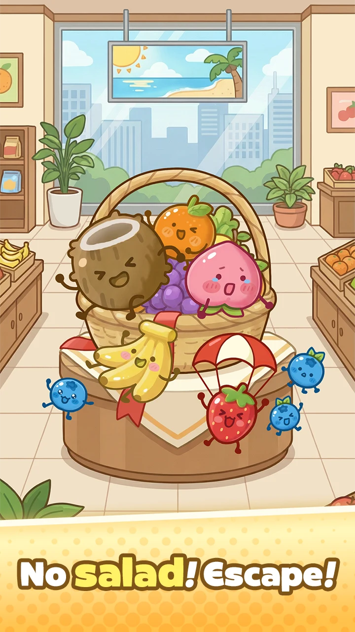 Fruit Drop : Color Puzzle screenshot