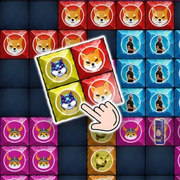 Symbol von Shiba Infinity Crypto Blocks
