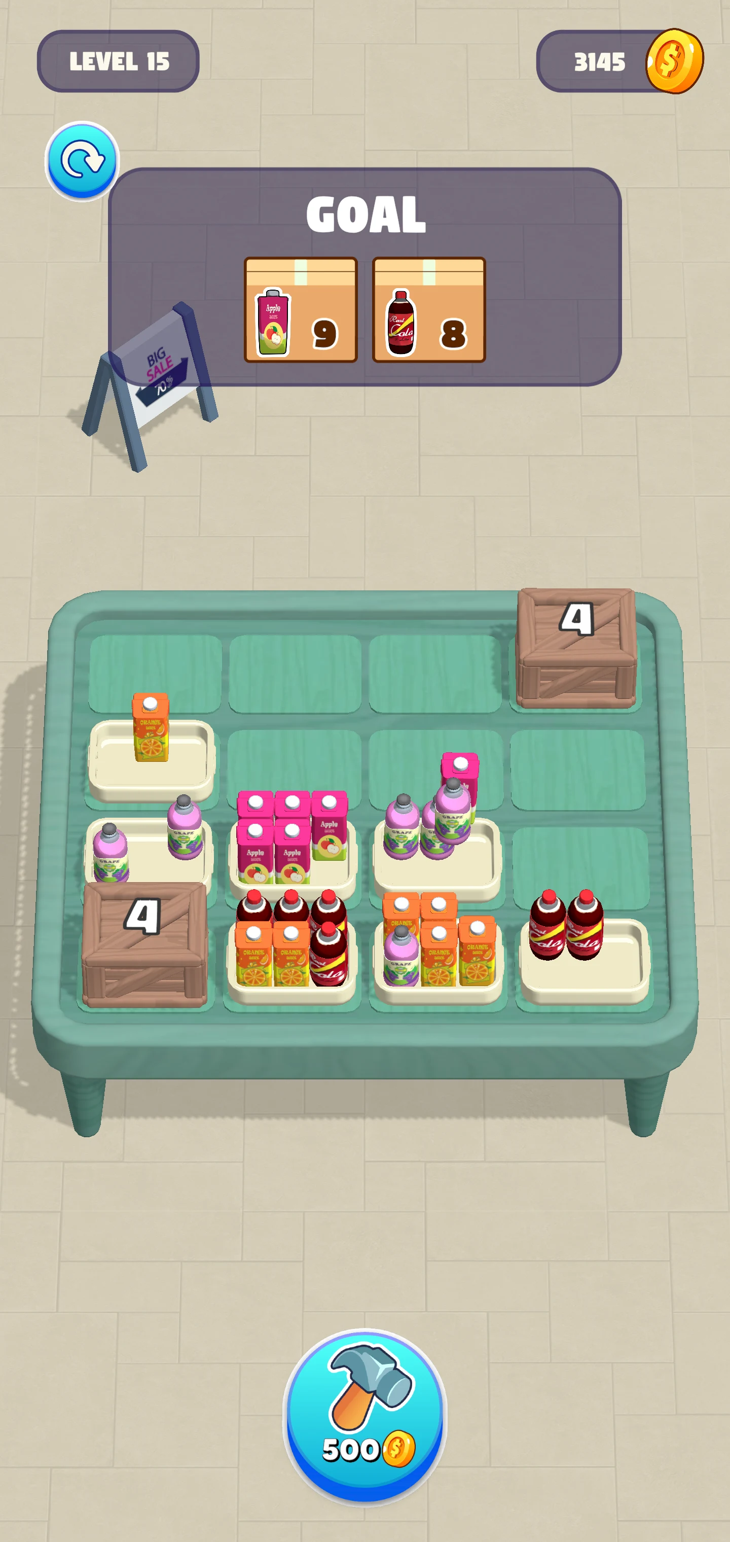 Tray Slide Merge screenshot