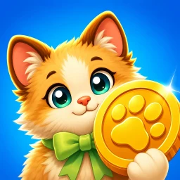 Cozy Pet Room: Spins & Coins icon
