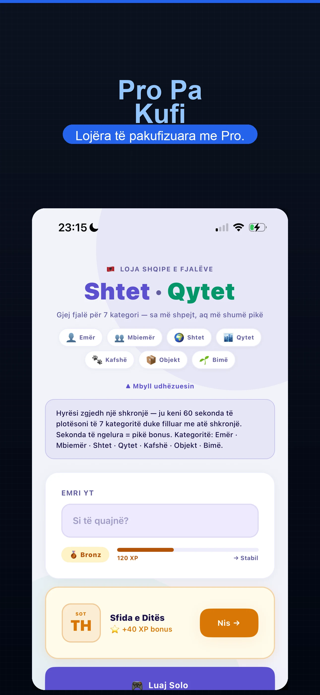 Shtet Qytet screenshot