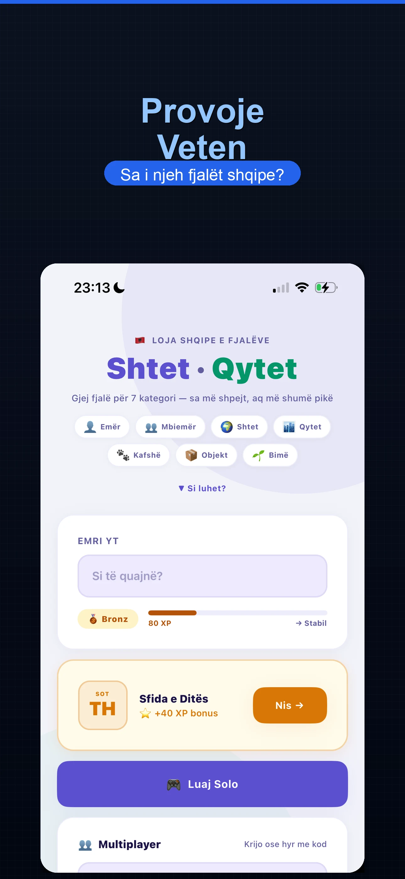 Shtet Qytet screenshot