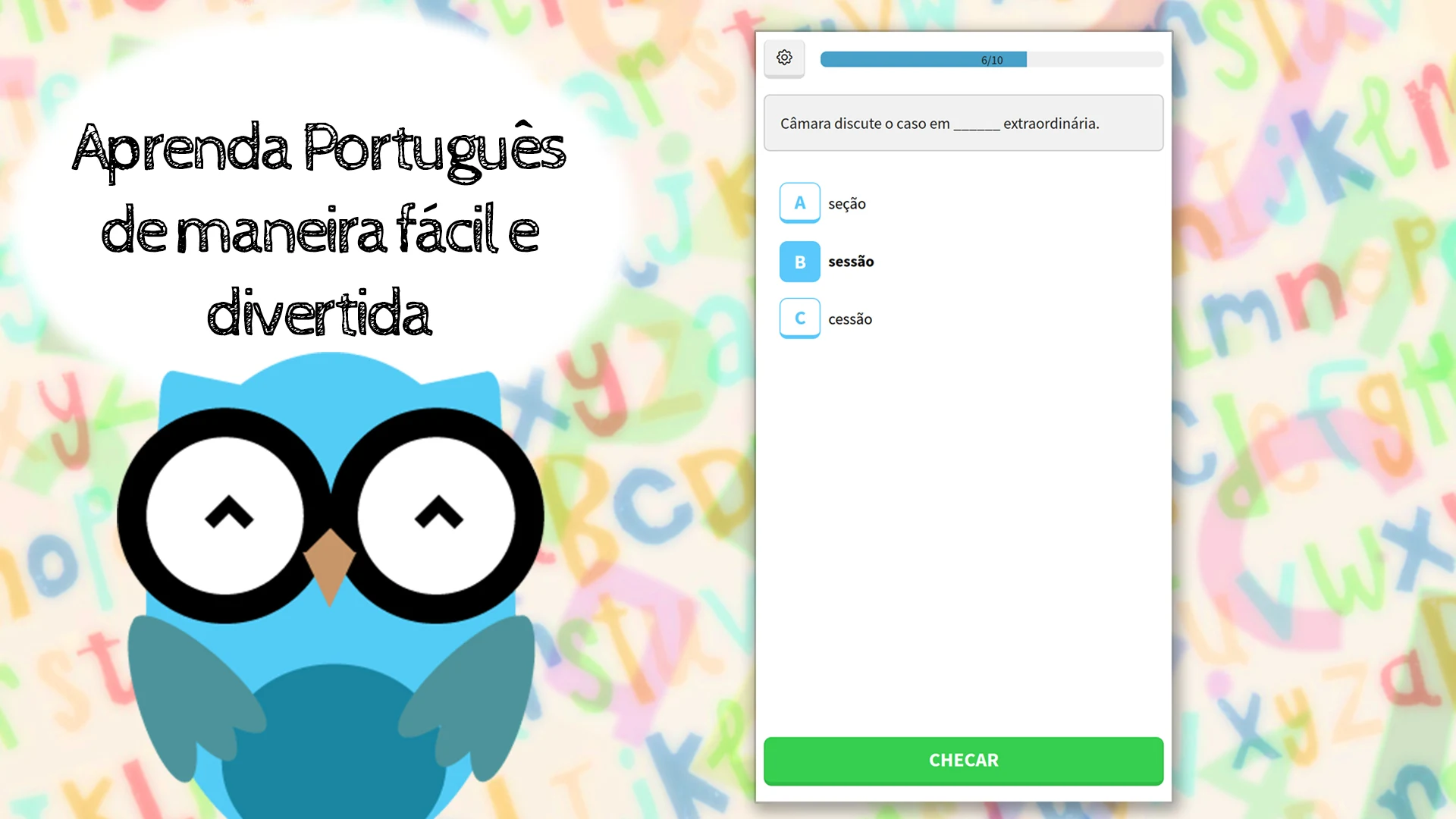 Practicing Portuguese screenshot