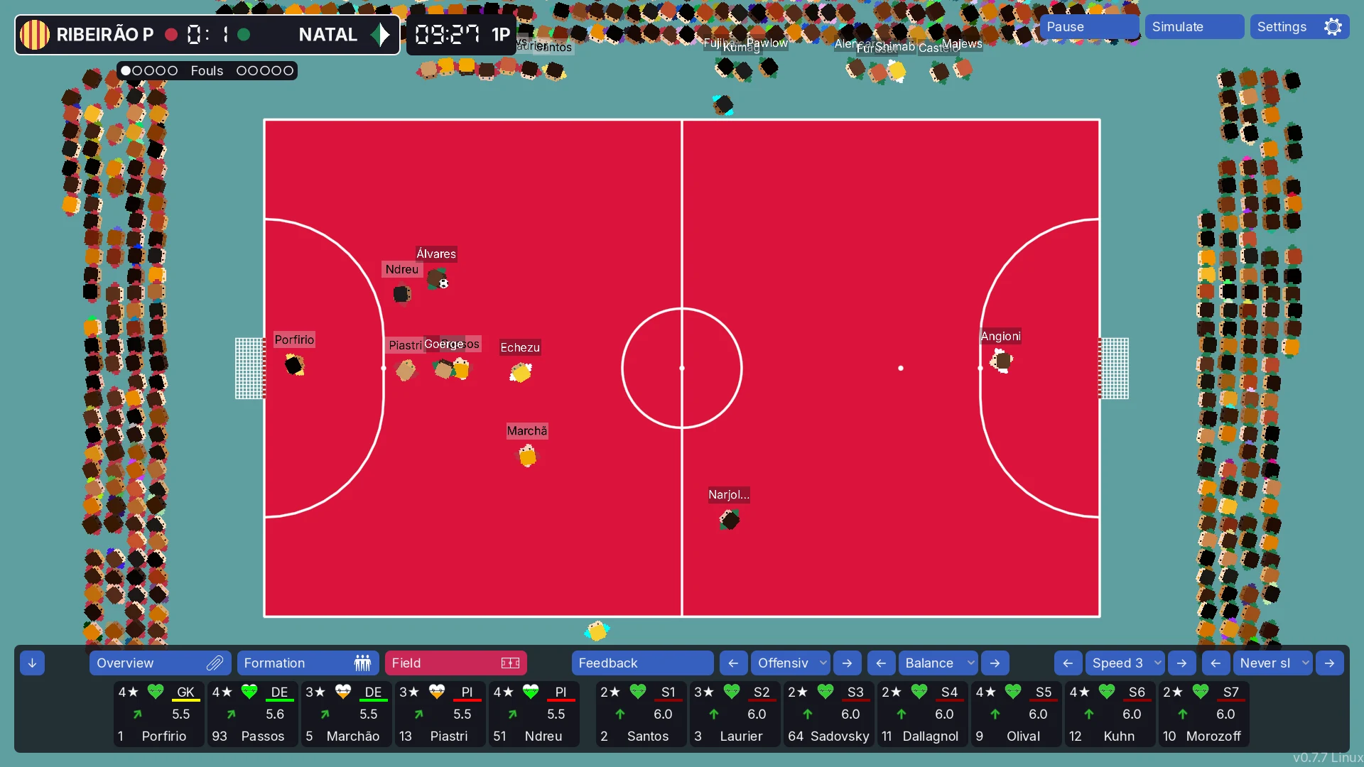 99Managers Futsal Edition screenshot