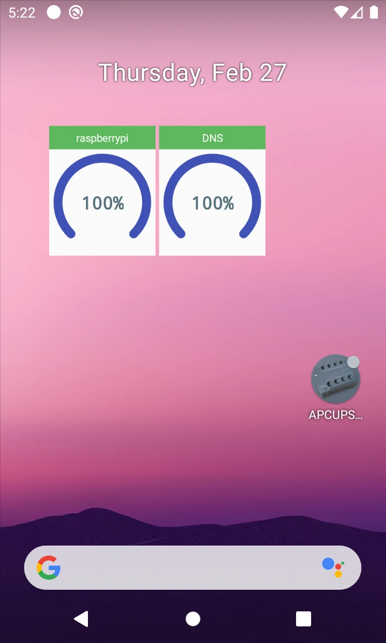 APCUPSD Monitor screenshot