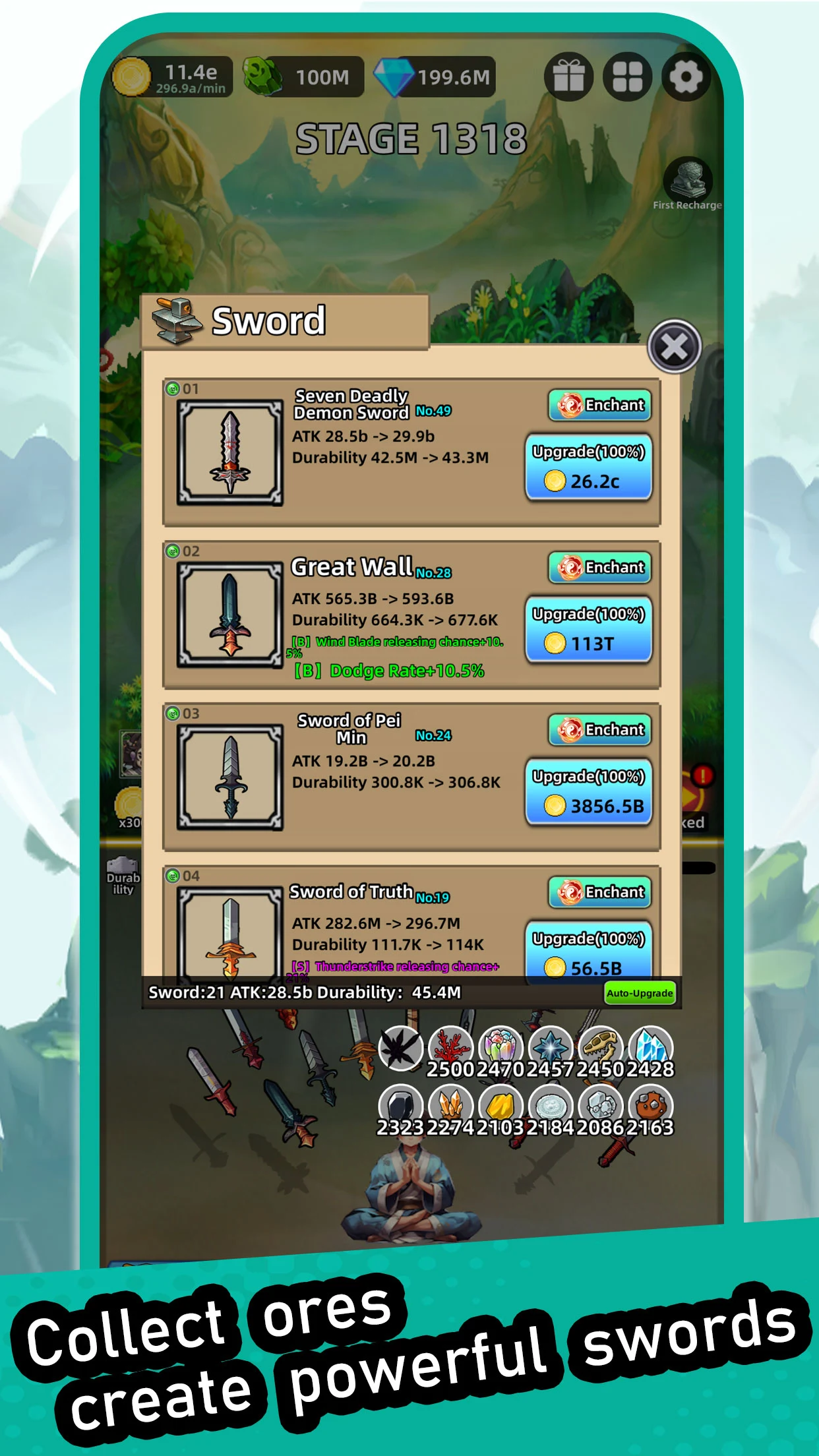 Idle Sword Immortal:AFK Forge screenshot