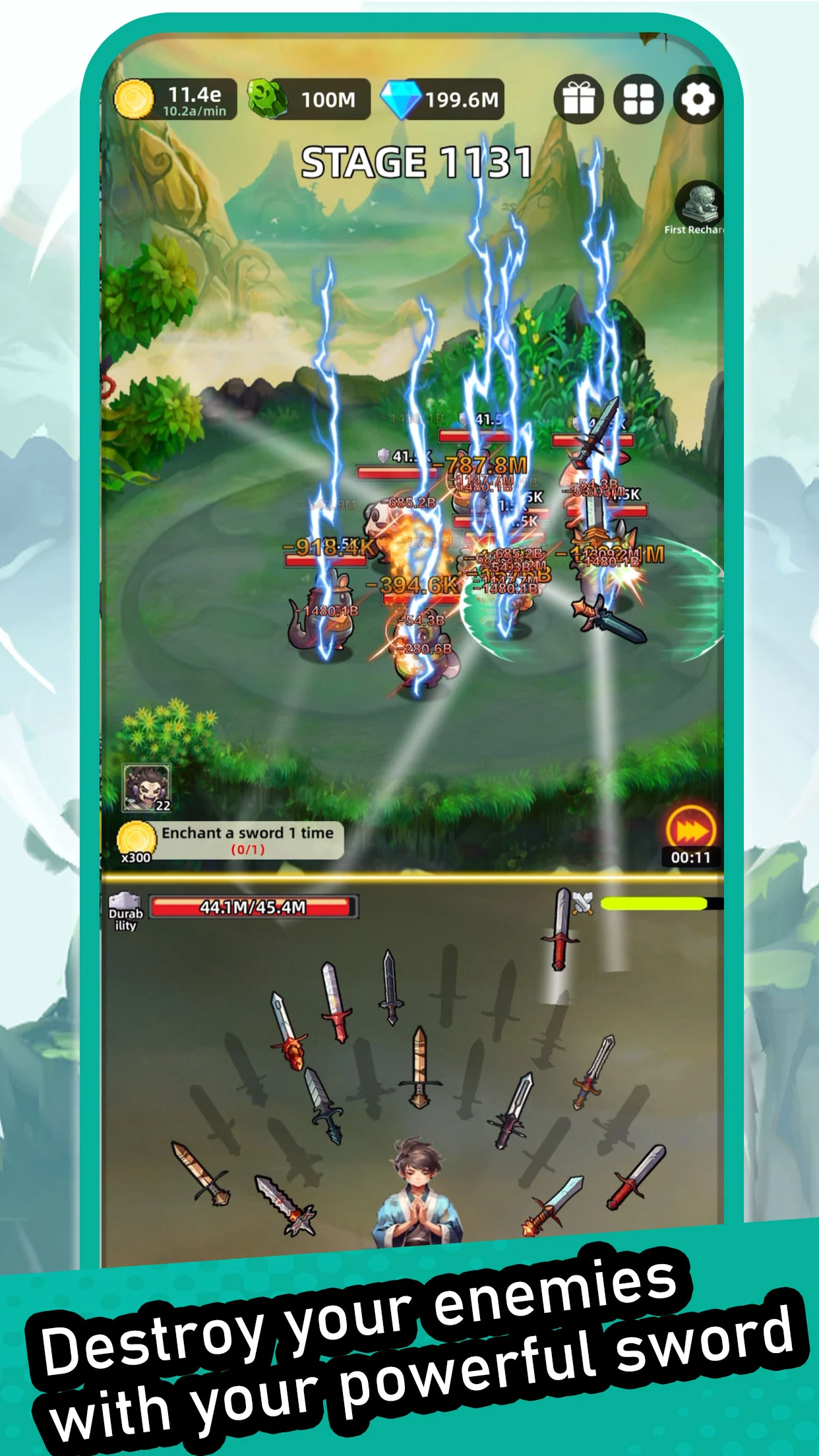 Idle Sword Immortal:AFK Forge screenshot