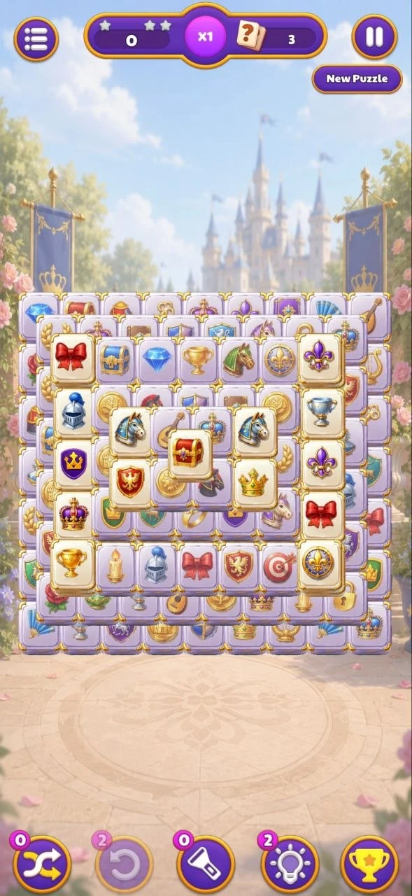 Royal Tiles: Mahjong Match screenshot