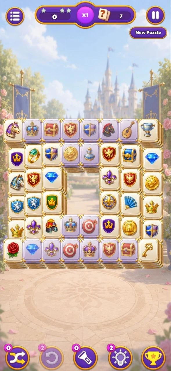 Royal Tiles: Mahjong Match screenshot