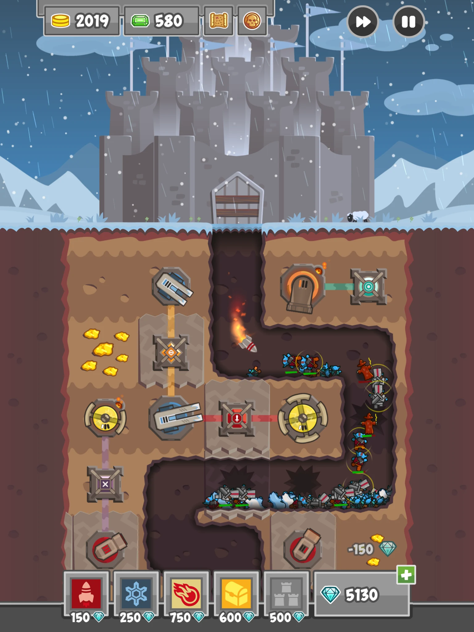 Digfender: Tower Defense TD screenshot
