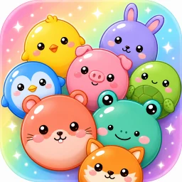 Kawaii Sort: Bubble Friends