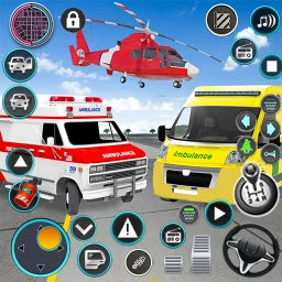 Icono de Heli Ambulance Simulator Game