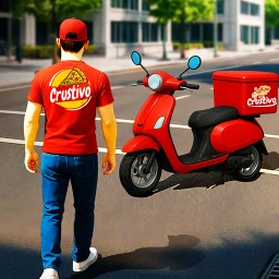 Delivery Rider 3D Sim のアイコン