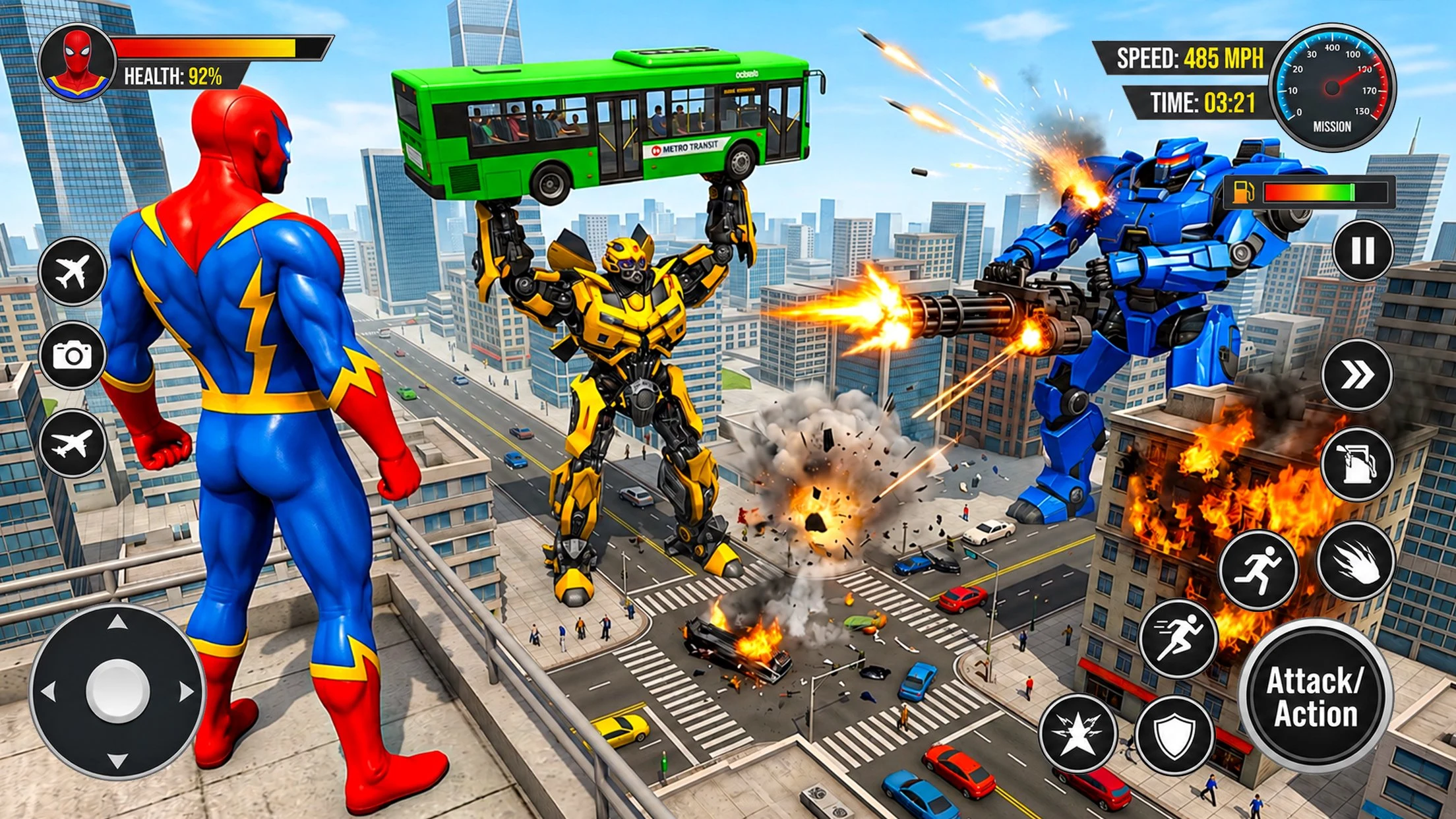 Super Hero: Crime City Rescue screenshot