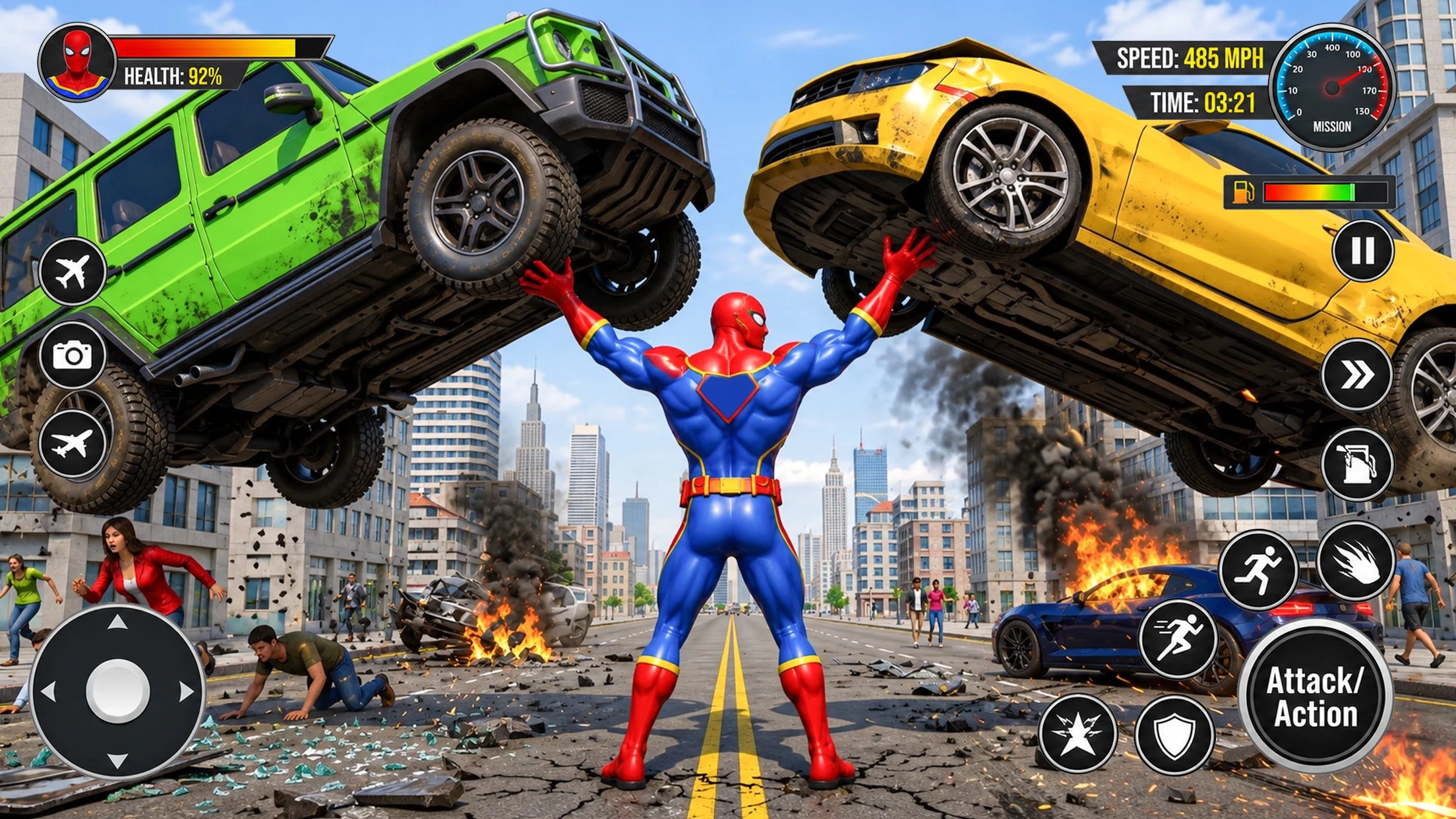 Super Hero: Crime City Rescue screenshot
