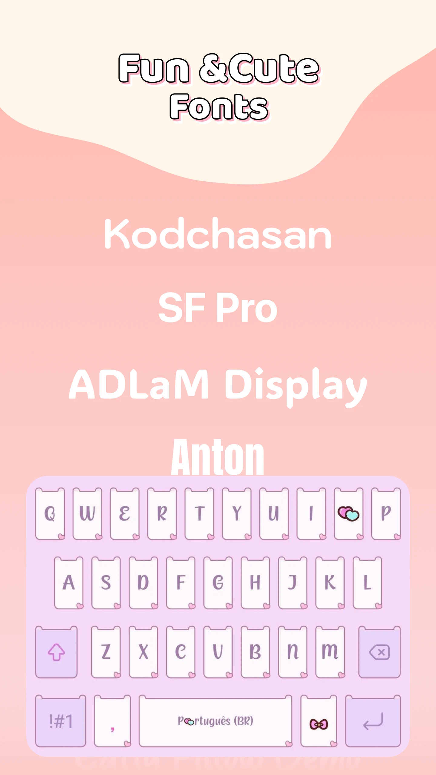 Mikku: Keyboard Themes & Emoji screenshot