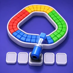Symbol von Cube Loop Jam: Color Sort