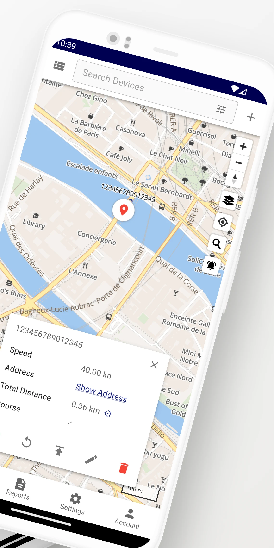 Traccar Manager screenshot