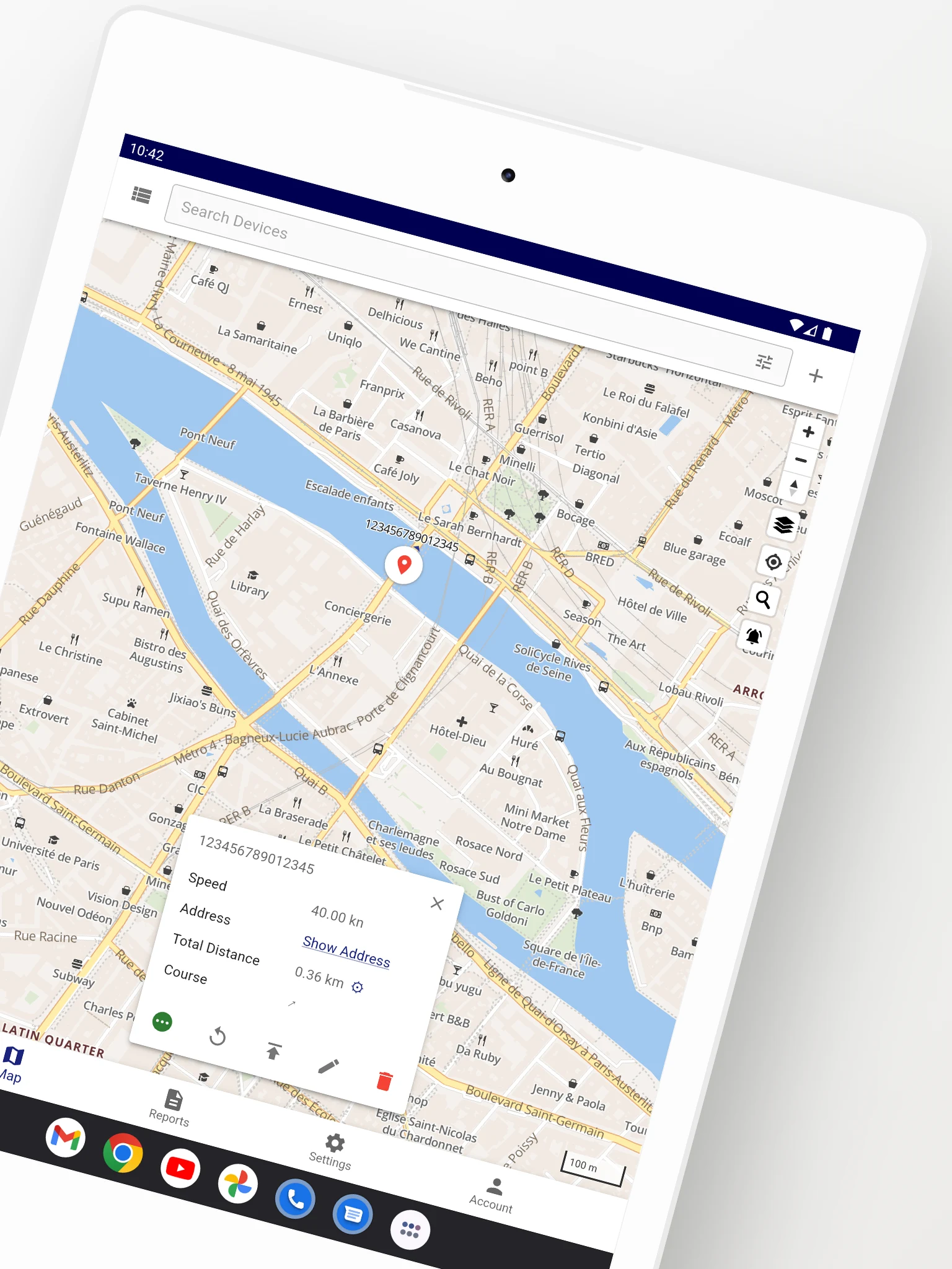 Traccar Manager screenshot
