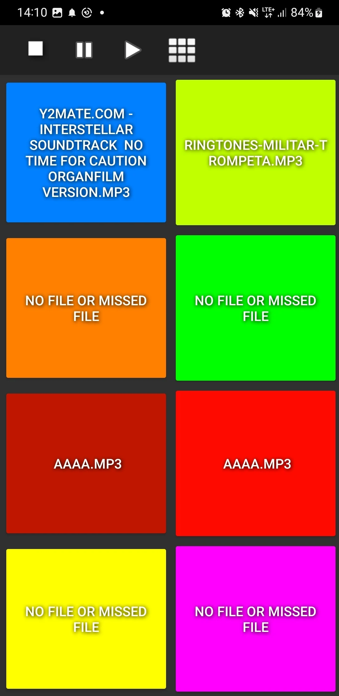 Sound Pad 2.0 screenshot