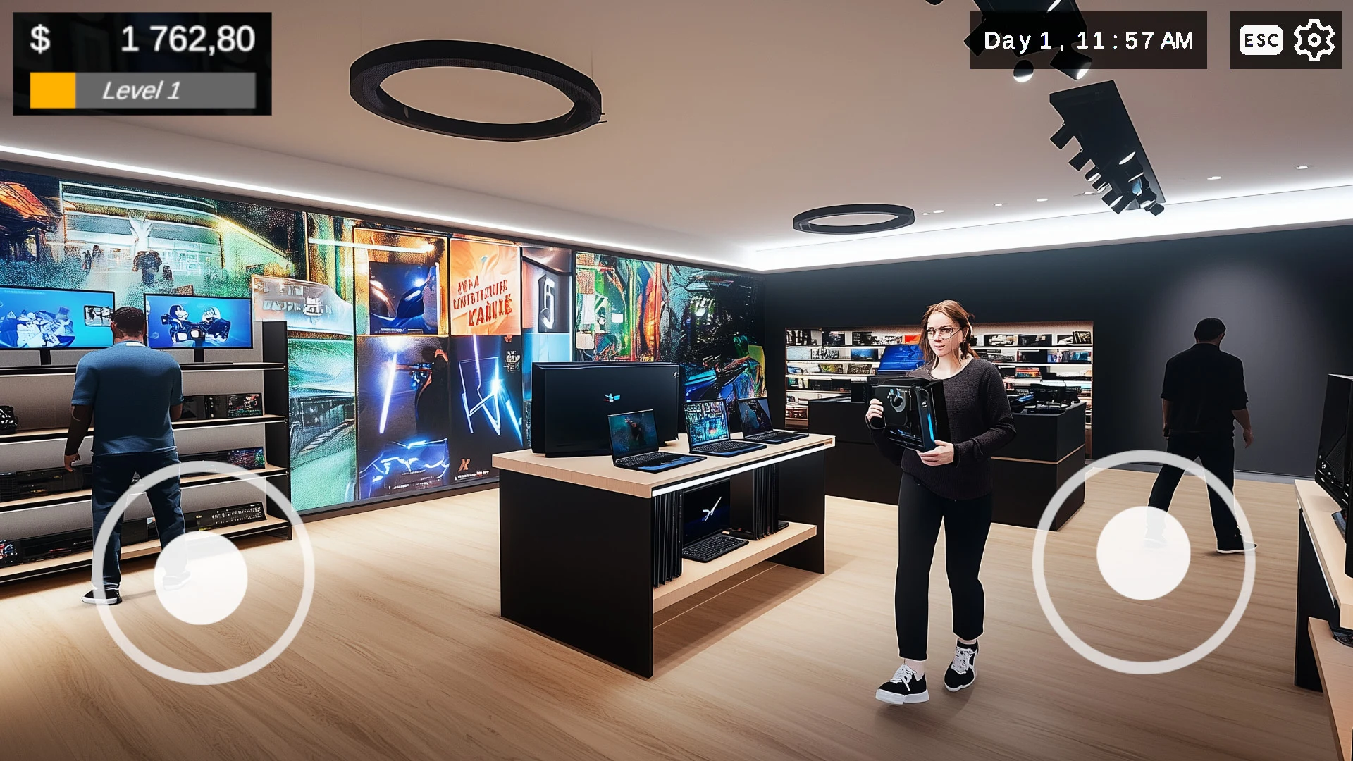 Game Store Simulator PC Build screenshot