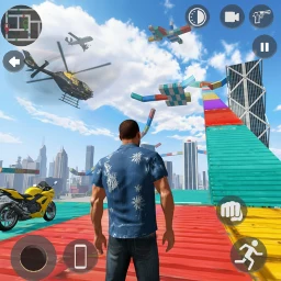 Ikon Game Kejahatan Jalanan Gila
