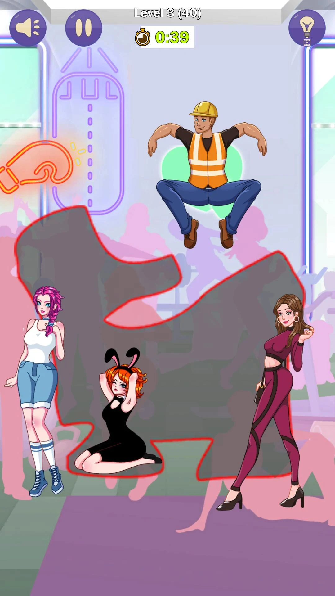 Pose To Hide: Puzzle screenshot