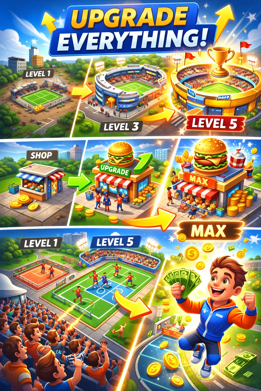 Sports City Manager screenshot