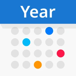 Значок Year View Calendar