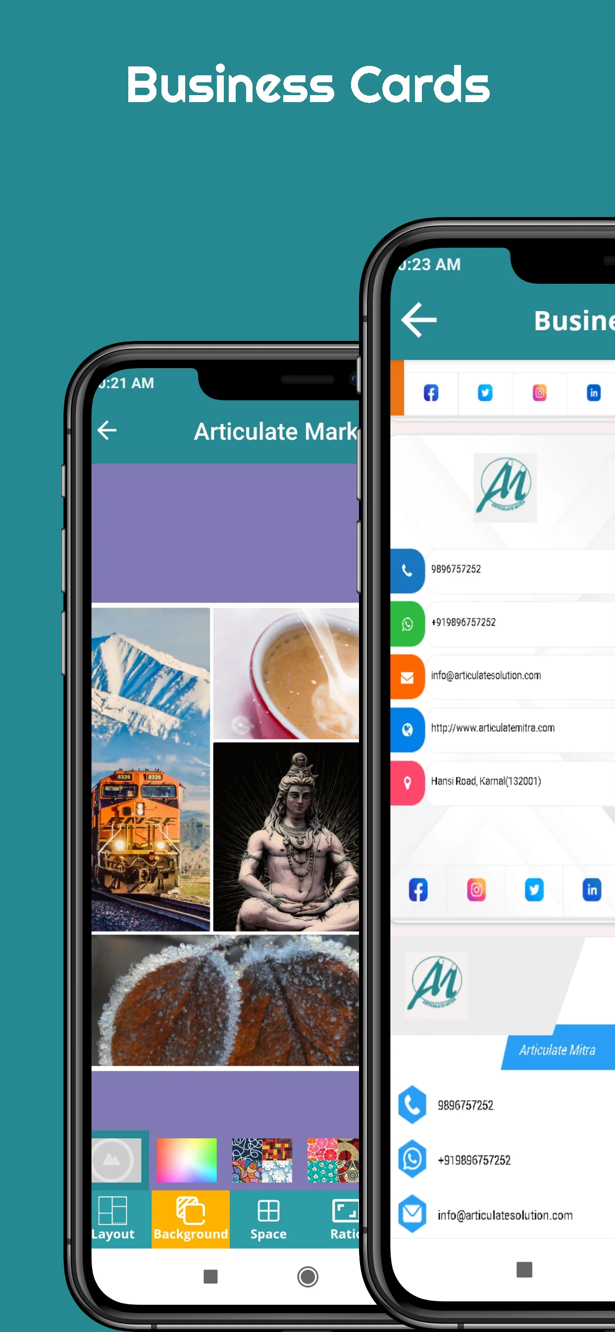 Articulate Marketing screenshot